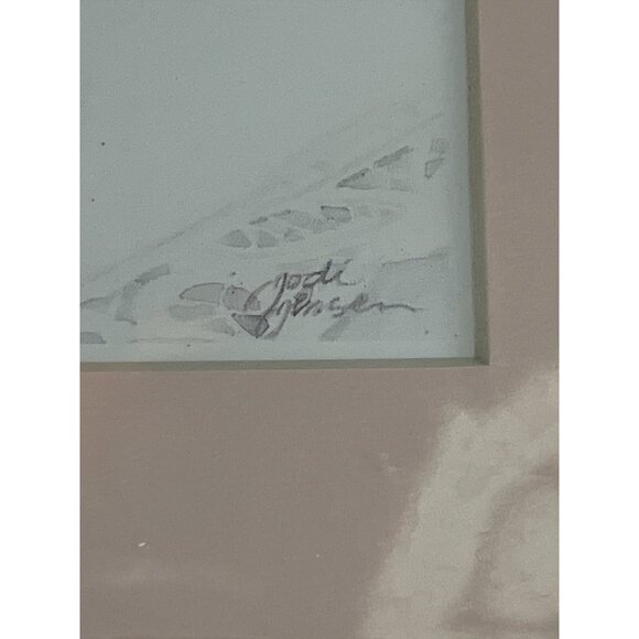 Set of 2 Jodi Jensen Floral Still Life Art Prints – Matted 8x10 Watercolor Style - Picture 2 of 7